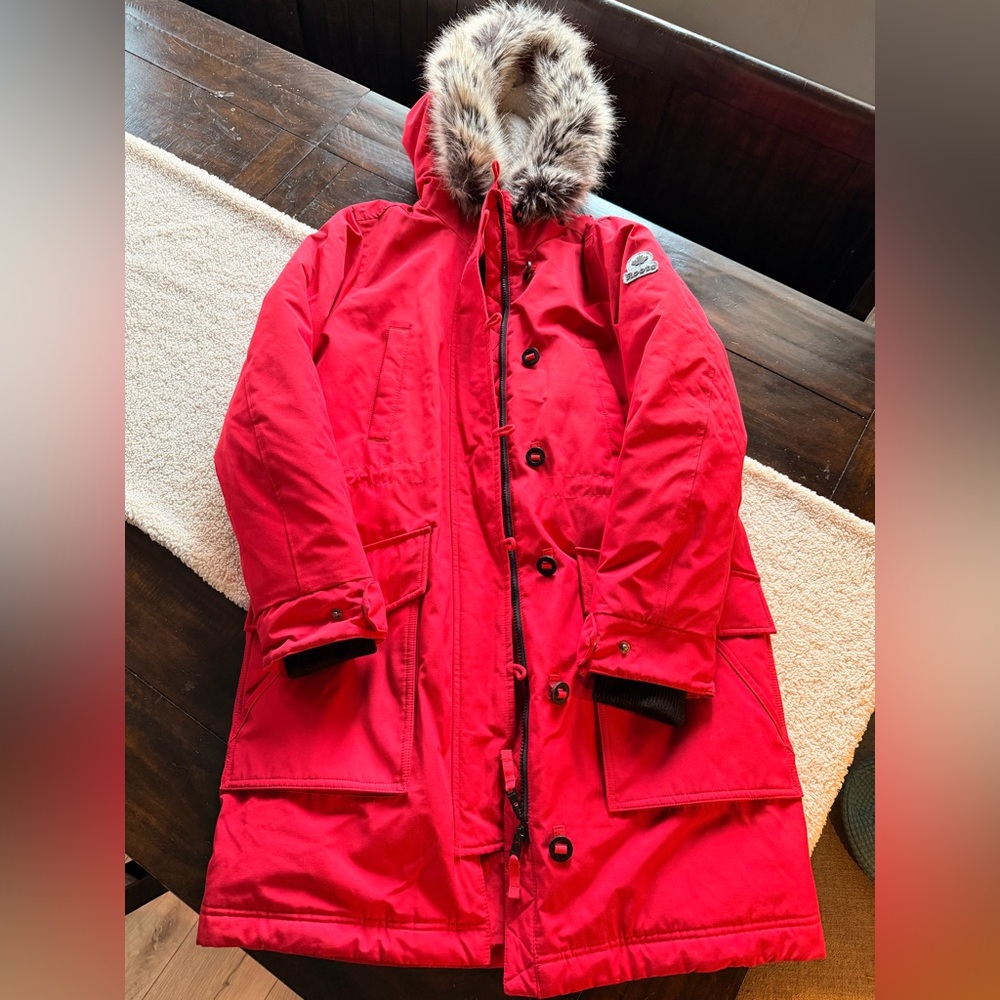 Roots winter coat